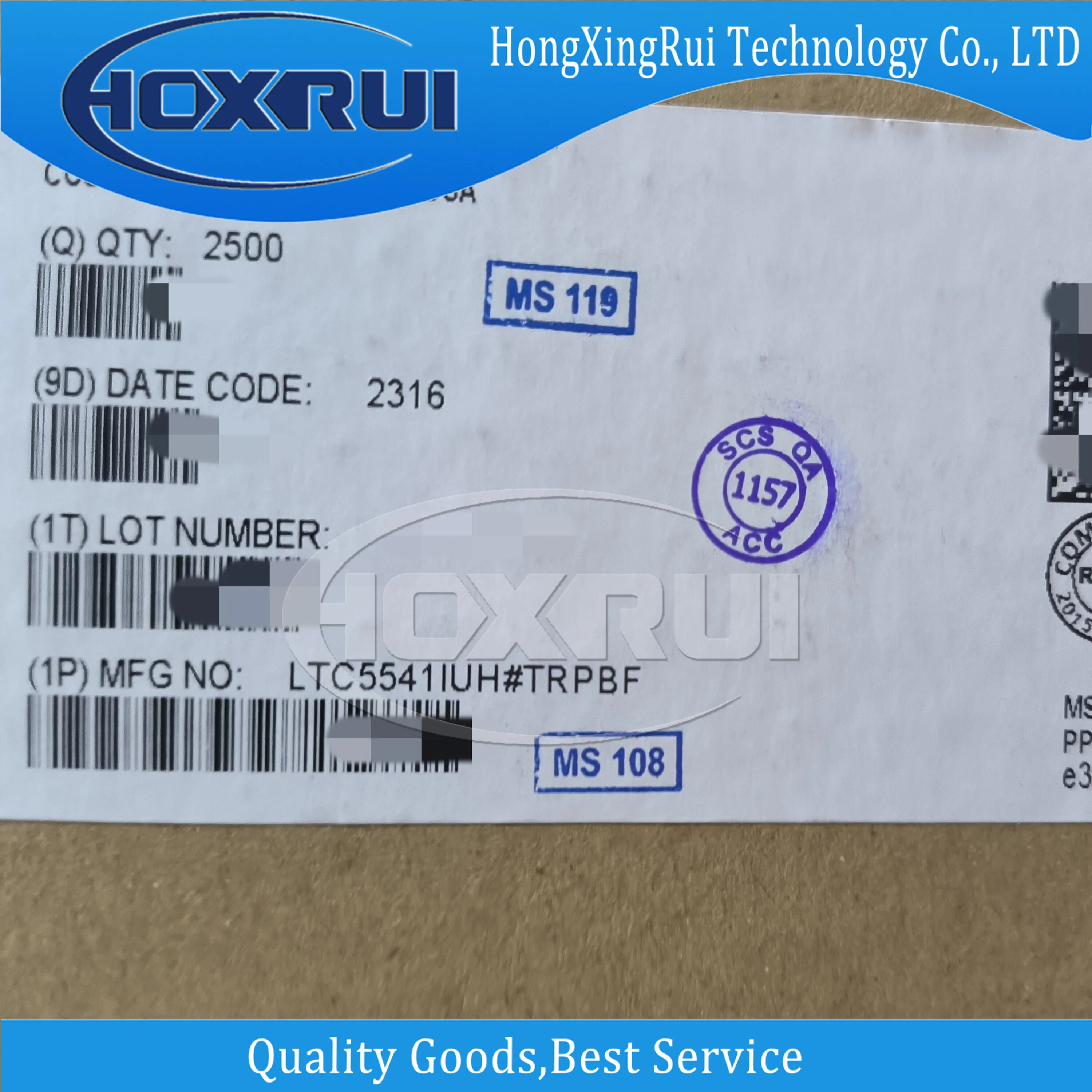 (1 piece), LTC5541IUH#TRPBF,QFN-20 5541 1.3GHz~2.3GHz High Dynamic Range Downconverting Mixer 3.3V
(1 piece), LTC5541IUH#TRPBF,QFN-20 5541 1.3GHz~2.3GHz High Dynamic Range Downconverting Mixer 3.3V