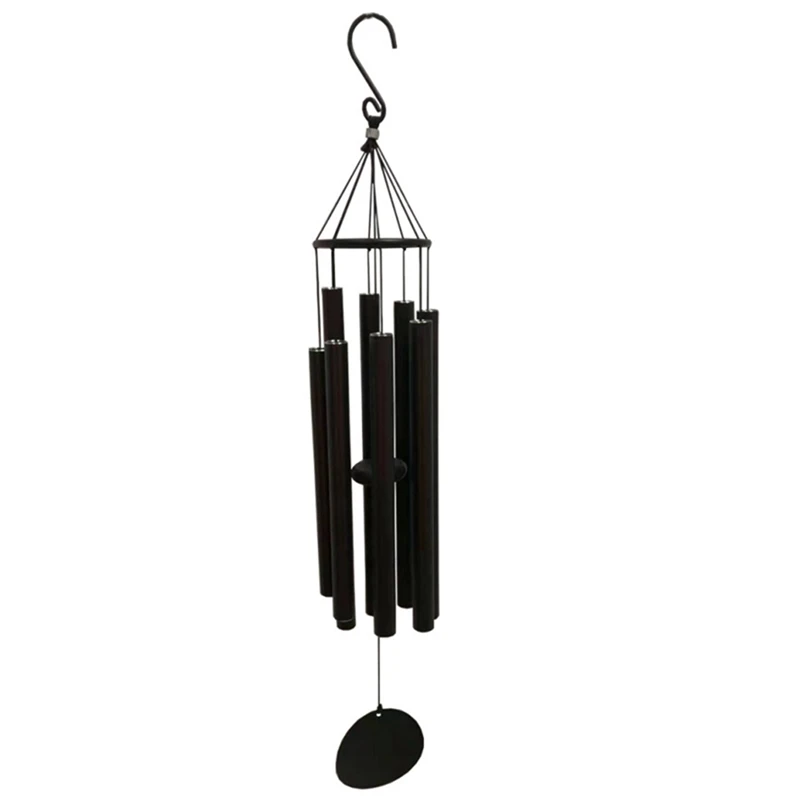 

2X Wind Chimes Outdoor Large Deep Tone 8 Metal Tubes Wind Chimes For Home Garden/Yard/Balcony Deco