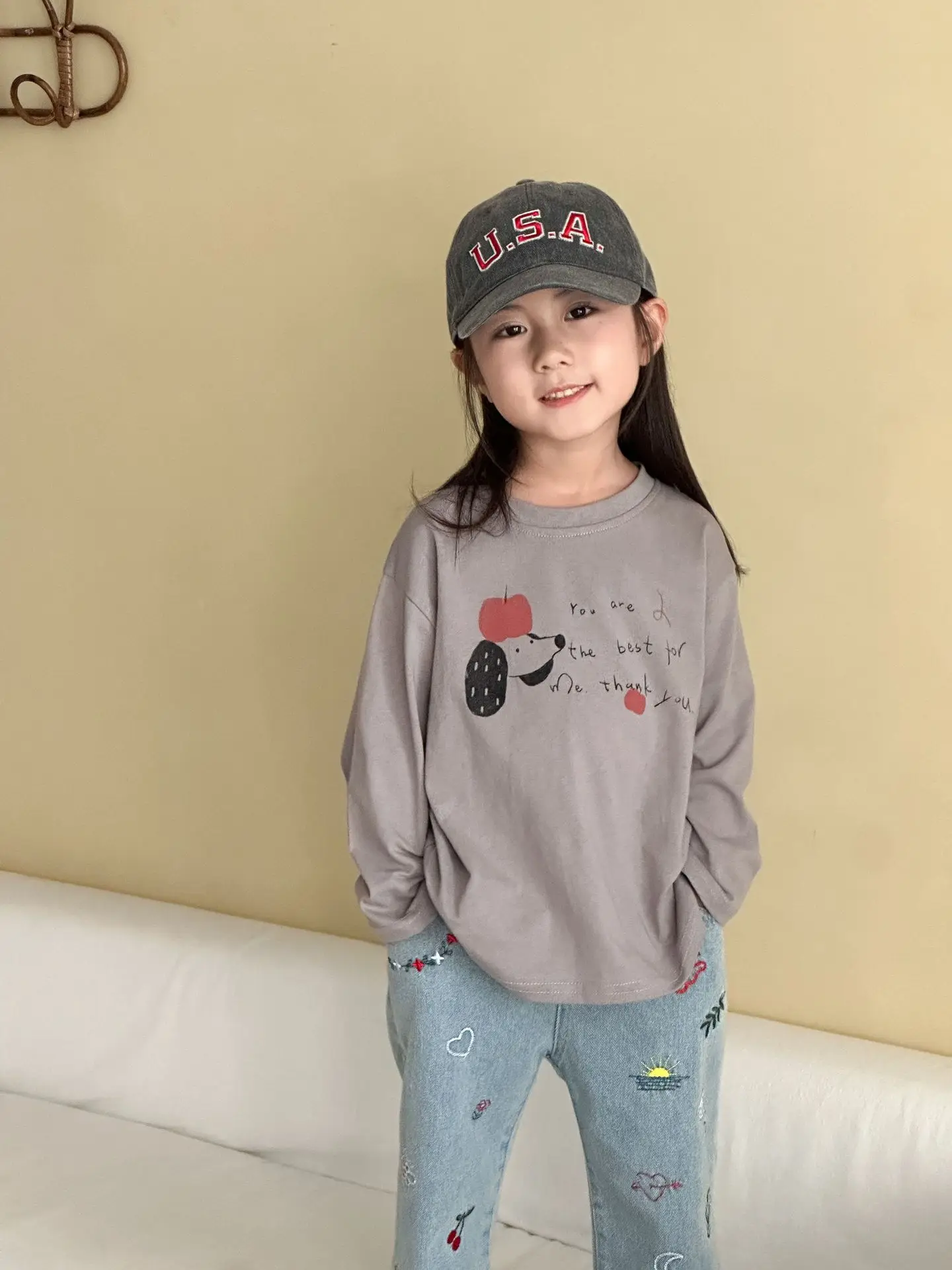 2025 Autumn New Children Long Sleeve T Shirts Cartoon Print Girls Bottoming Shirts Baby Boys Cotton Casual Tops Kids Clothes 35 Sd6518839ecb74bbca651c498e1eed8e7j