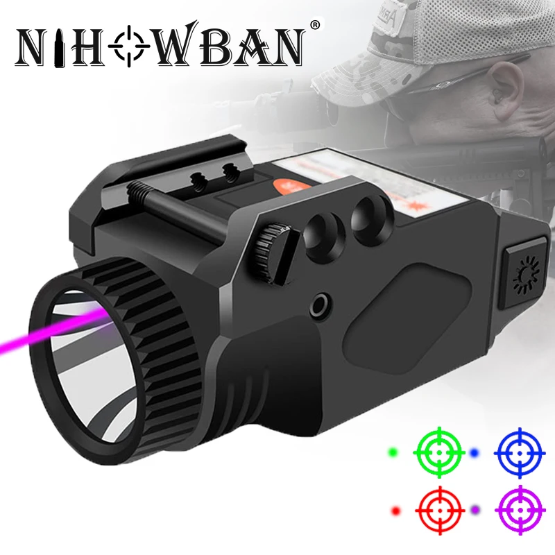 Tactical Laser Sight Led Flashlight Strobe Light Internal Penetration Laser for Handgun Glock Pistol Airsoft Hunting Accessories
Tactical Laser Sight Led Flashlight Strobe Light Internal Penetration Laser for Handgun Glock Pistol Airsoft Hunting Accessories