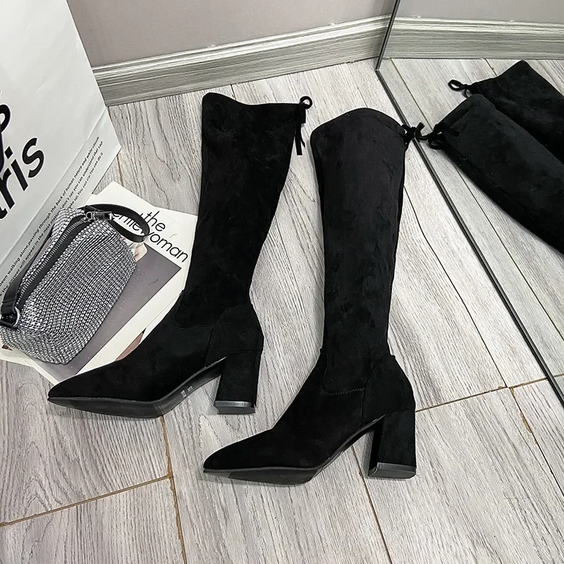 2023 New Spring and Autumn Slim Boots Sexy Knee High Women's Snow Boots Women's Fashion Thigh High Boots Women's Shoes
2023 New Spring and Autumn Slim Boots Sexy Knee High Women's Snow Boots Women's Fashion Thigh High Boots Women's Shoes