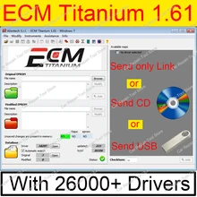 ECM TITANIUM 1.61 With 26000+ Driver 2022 Hot ECM 18259+ Drivers for ecu tool For KT-/ AG and K- ESS V2 Send link or Cd or Usb ECM TITANIUM 1.61 With 26000+ Driver 2022 Hot ECM 18259+ Drivers for ecu tool For KT-/ AG and K- ESS V2 Send link or Cd or Usb