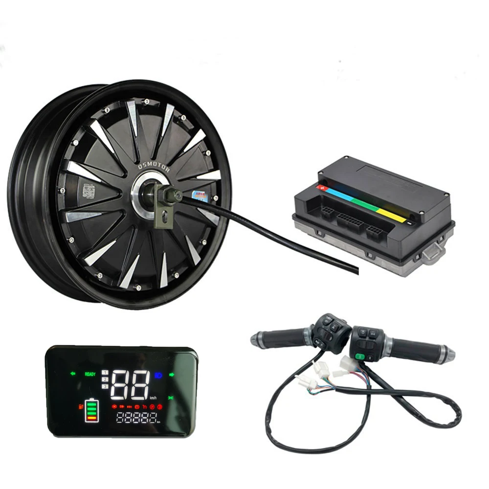 Electric Hub Motor 12x3.5inch 2000W 72V Hub Motor Controller Kits For E-Scooter
Electric Hub Motor 12x3.5inch 2000W 72V Hub Motor Controller Kits For E-Scooter