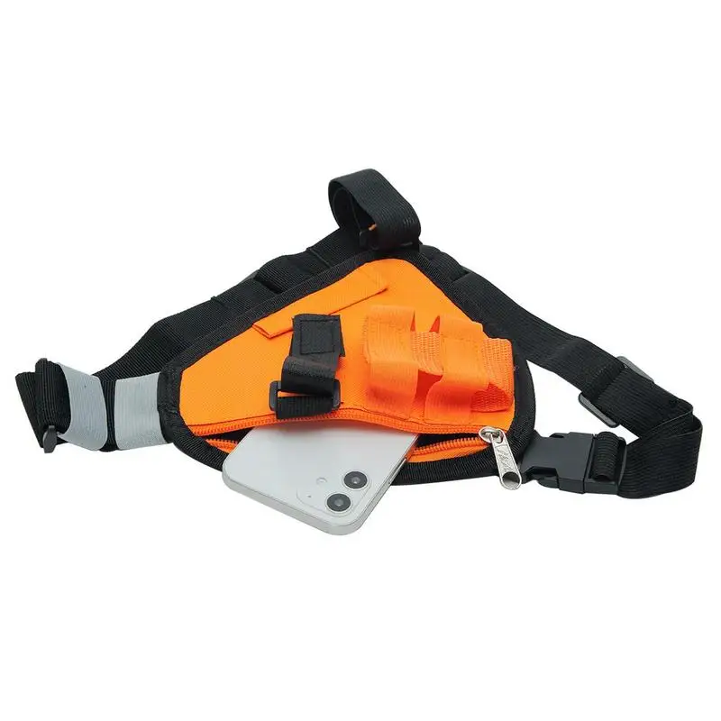 Radio Harness Bag Adjustable Pouch Two Way Radio Holster Triangle Chest Bag Pouch Holster Carry 
Radio Harness Bag Adjustable Pouch Two Way Radio Holster Triangle Chest Bag Pouch Holster Carry
