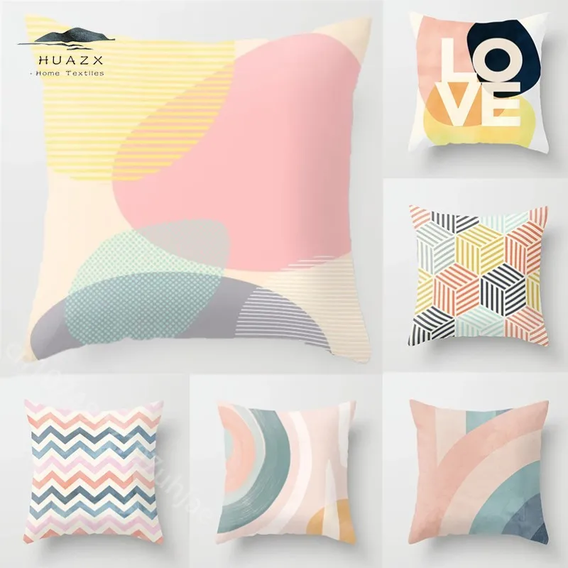 Colorful Abstract Geometric Pattern Pillow Case for Living Room Sofa Cushion Cover Home Office Chair Car Decor Throw Pillowcase
Colorful Abstract Geometric Pattern Pillow Case for Living Room Sofa Cushion Cover Home Office Chair Car Decor Throw Pillowcase