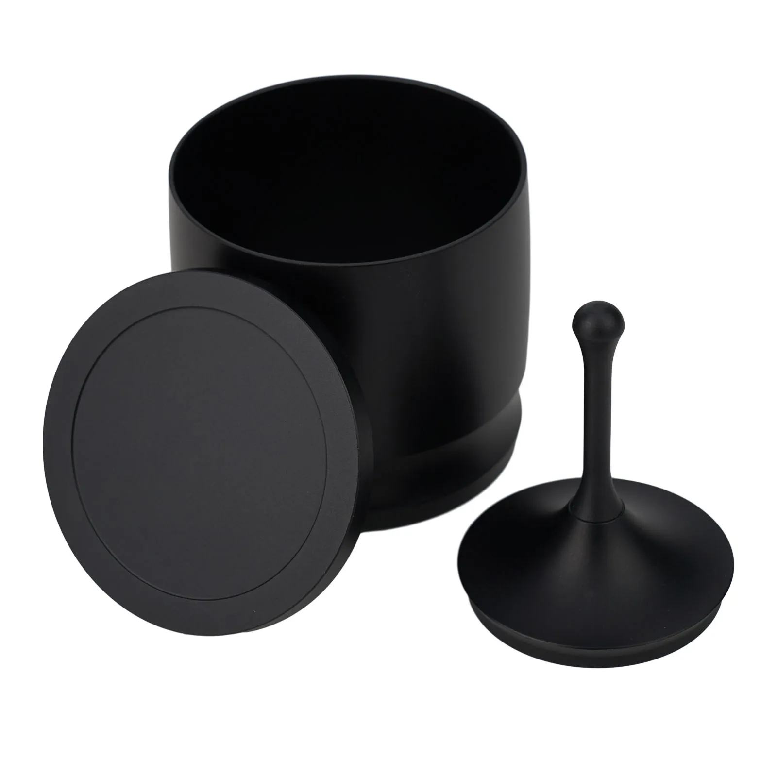 58mm Coffee Powde Dosing Rings Press With Lid Aluminum Alloy Coffee Filter Holder Dosing Cup Coffee Brewing Cup Dosing Ring
58mm Coffee Powde Dosing Rings Press With Lid Aluminum Alloy Coffee Filter Holder Dosing Cup Coffee Brewing Cup Dosing Ring