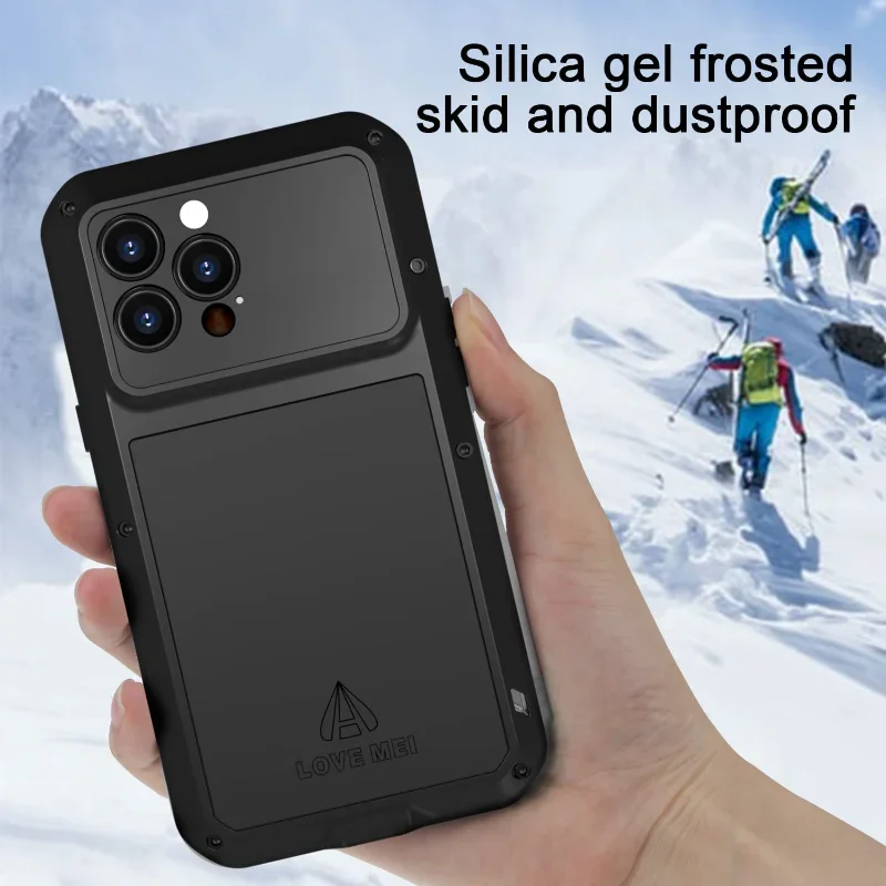LOVE MEI Heavy Duty Military Tough Armor Metal Case for iPhone 14Pro Max 14Plus Full Body Protection Cover Hybrid Hard Aluminum
LOVE MEI Heavy Duty Military Tough Armor Metal Case for iPhone 14Pro Max 14Plus Full Body Protection Cover Hybrid Hard Aluminum