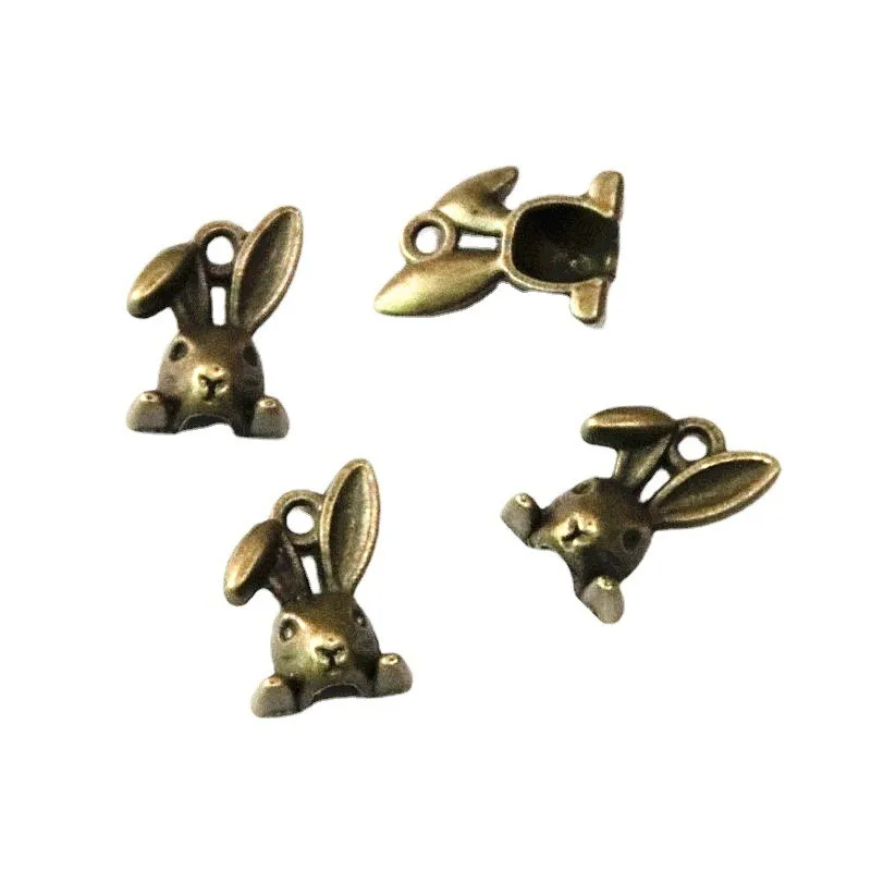 100Pcs 10*14MM Antique Bronze Plated Rabbit Head Handmade Charms Pendant DIY For Bracelet Necklace
100Pcs 10*14MM Antique Bronze Plated Rabbit Head Handmade Charms Pendant DIY For Bracelet Necklace