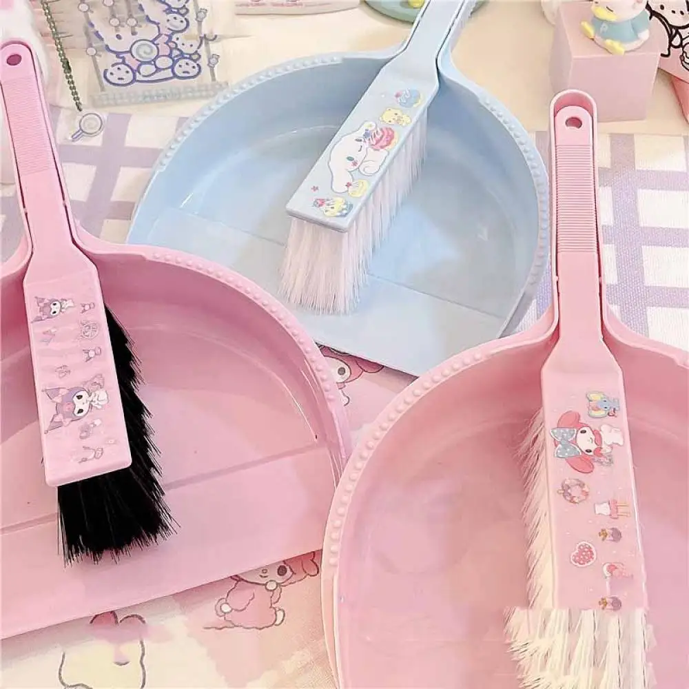 Anime Sanrioed Mini Brush Kawaii Cute Cartoon Kuromi Bedroom Desktop Mymelody Broom Set Delicate Cinnamoroll Clean Dustpan Tools
Anime Sanrioed Mini Brush Kawaii Cute Cartoon Kuromi Bedroom Desktop Mymelody Broom Set Delicate Cinnamoroll Clean Dustpan Tools