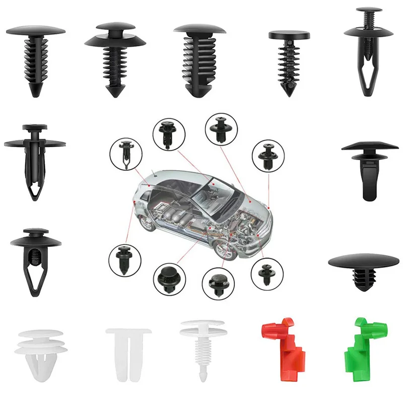 50/100 Pieces Car Mixed Snaps Door Trim Clip Fasteners Car Shock Absorber Rivet Holder Push Motor Cover Fender Fastener Clips
50/100 Pieces Car Mixed Snaps Door Trim Clip Fasteners Car Shock Absorber Rivet Holder Push Motor Cover Fender Fastener Clips