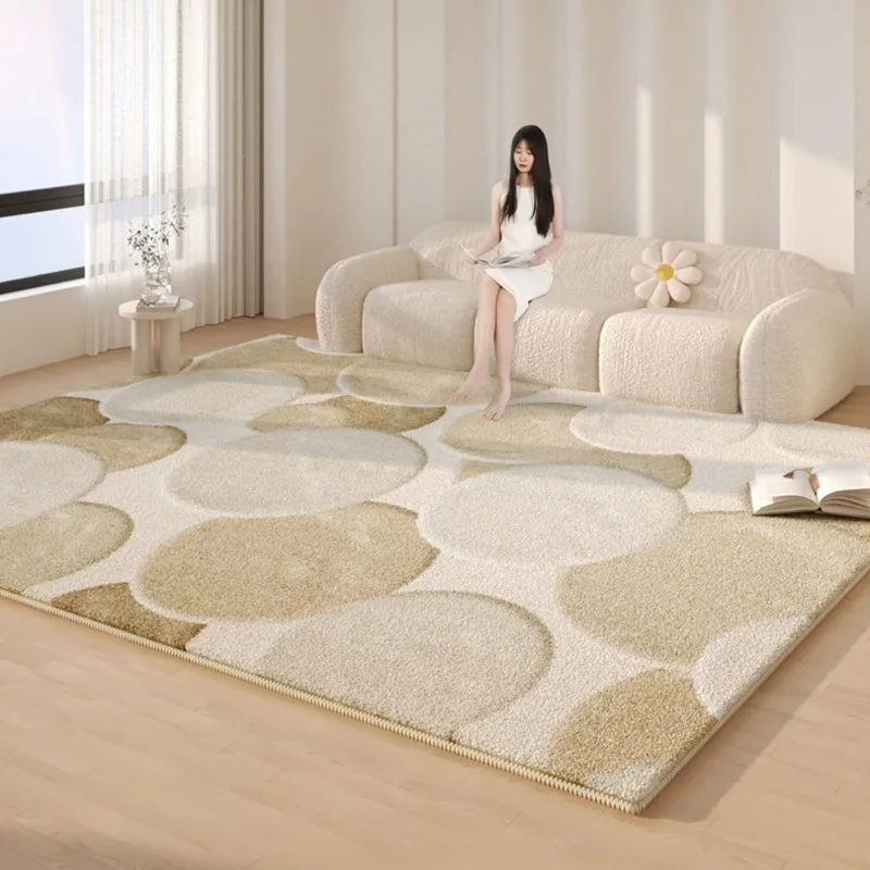 

Fashion Light Luxury Large Area Living Room Carpet Home Decoration Modern IG Coffee Tables Plush Mat Bedroom Rug ковер Tapis 러그