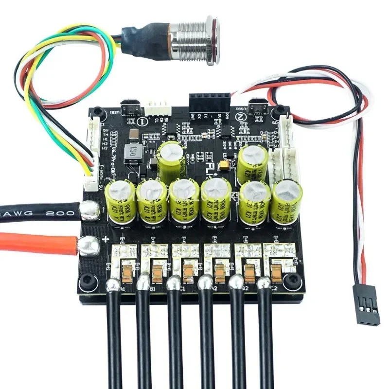 Button 200A 12S Compatible with VESC 6.6 Flipsky Dual FSESC 6.7 Plus with Power
Button 200A 12S Compatible with VESC 6.6 Flipsky Dual FSESC 6.7 Plus with Power