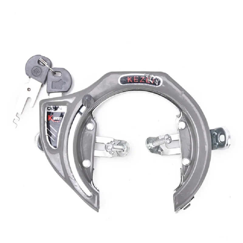 Universal Bike Lock Anti-Theft With 2 Keys For MTB Bicycle Motorcycle Security Lock Bicycle Horseshoe Claws Lockers Black Gray
Universal Bike Lock Anti-Theft With 2 Keys For MTB Bicycle Motorcycle Security Lock Bicycle Horseshoe Claws Lockers Black Gray