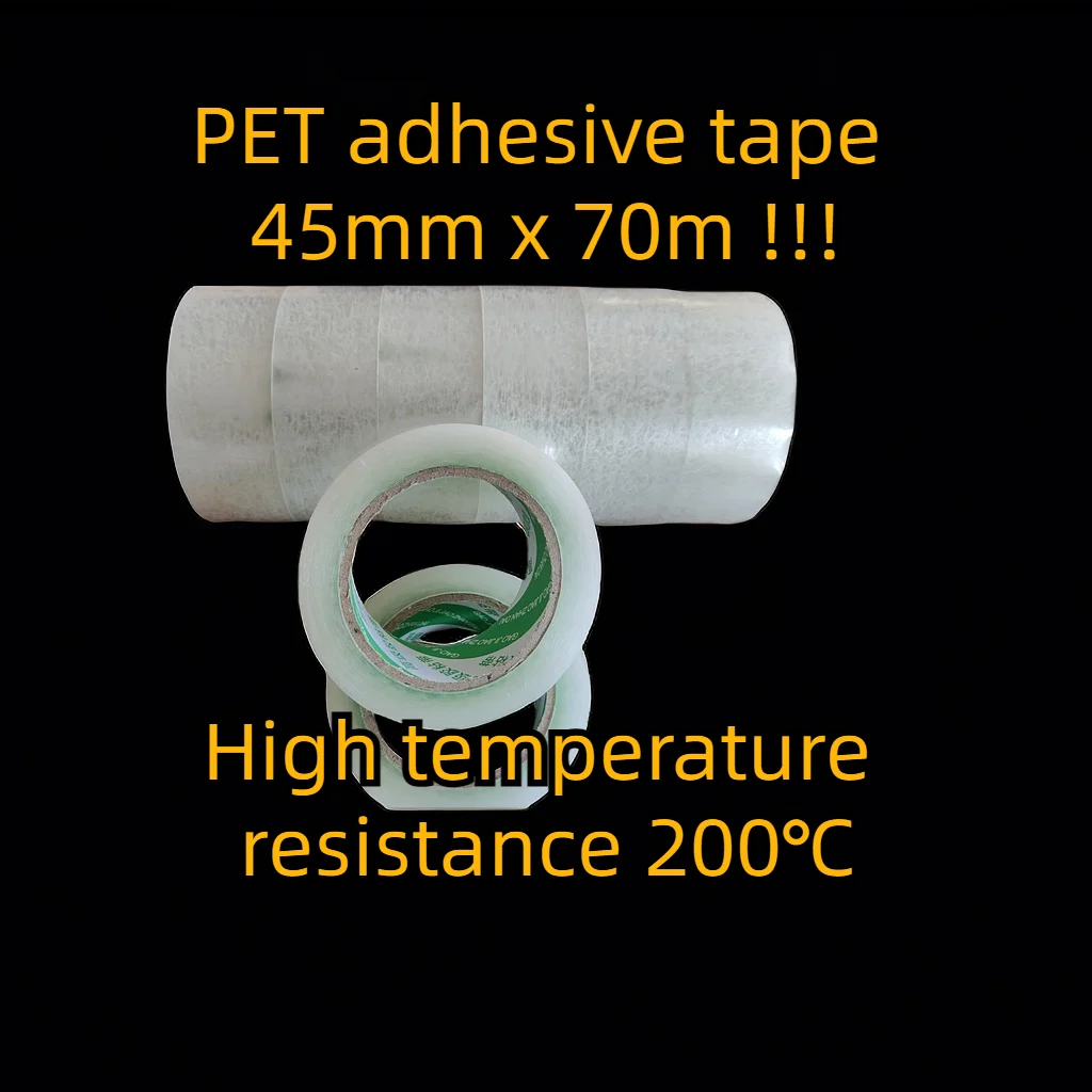 70M PET High Temperature Resistant Transparent PET Adhesive Tape Super Sticky Super adhesive
70M PET High Temperature Resistant Transparent PET Adhesive Tape Super Sticky Super adhesive