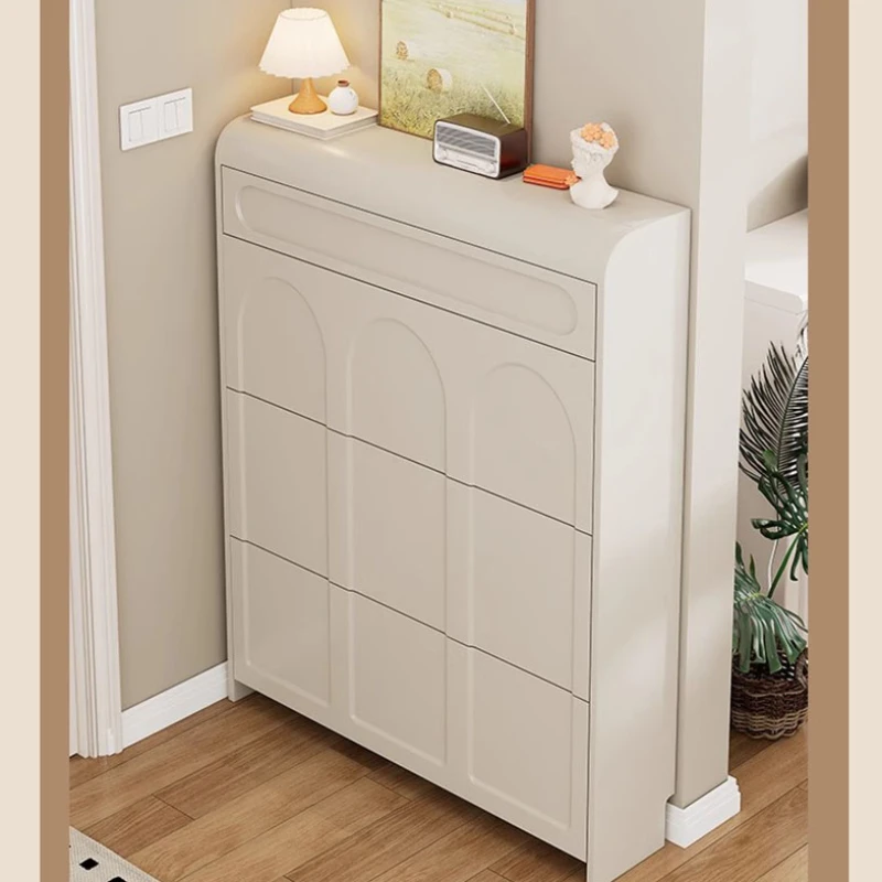Shelves Modern Shoe Racks White Luxury Organizer Narrow Entryway Shoe Rack Ultra Space Saving Schoenen Opbergsysteem Furniture
Shelves Modern Shoe Racks White Luxury Organizer Narrow Entryway Shoe Rack Ultra Space Saving Schoenen Opbergsysteem Furniture