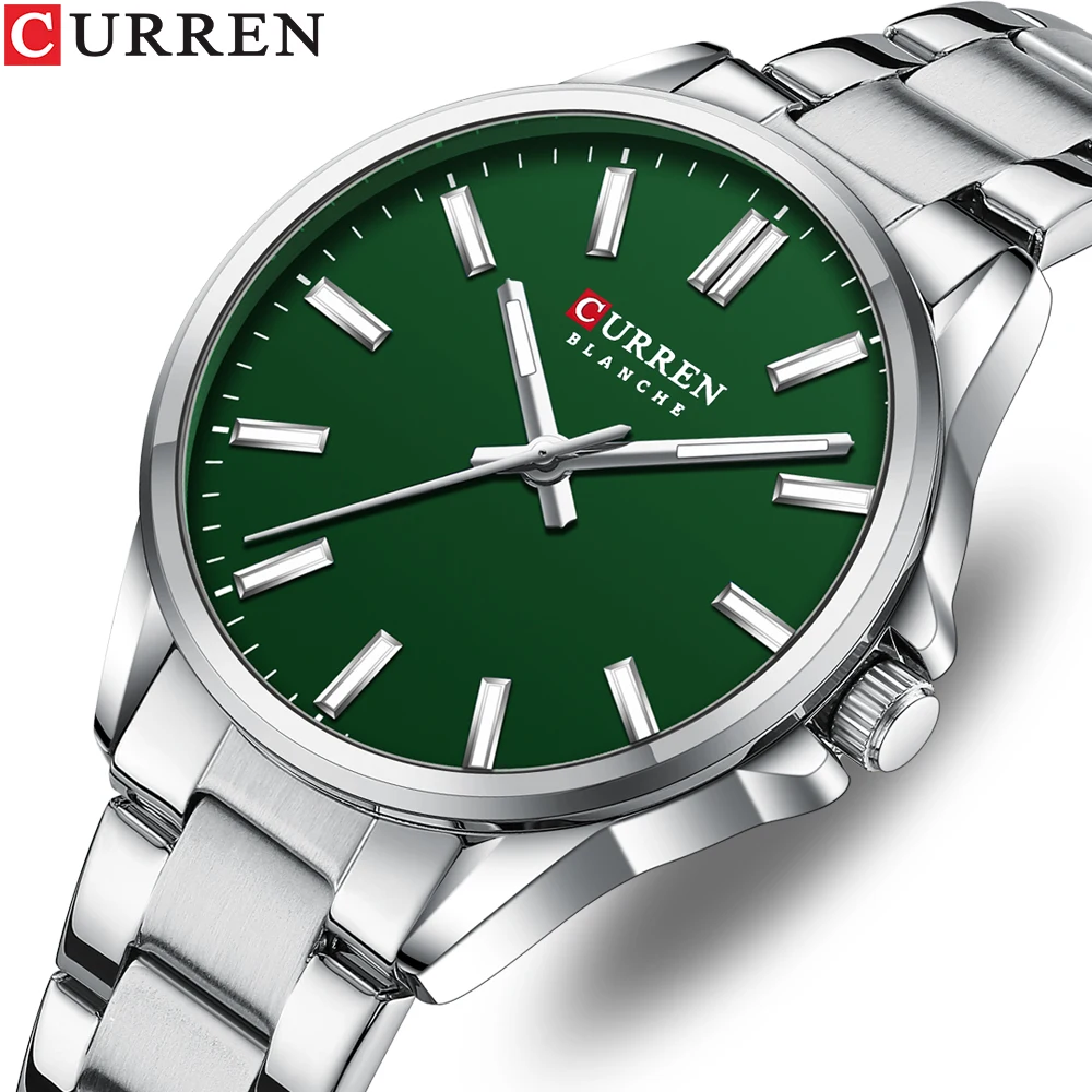 CURREN Watch Women New Fashion Luxury Stainless Steel Wristwatch Bracelet Simple Rose Gold Waterproof Luminous Ladies Watches
CURREN Watch Women New Fashion Luxury Stainless Steel Wristwatch Bracelet Simple Rose Gold Waterproof Luminous Ladies Watches
