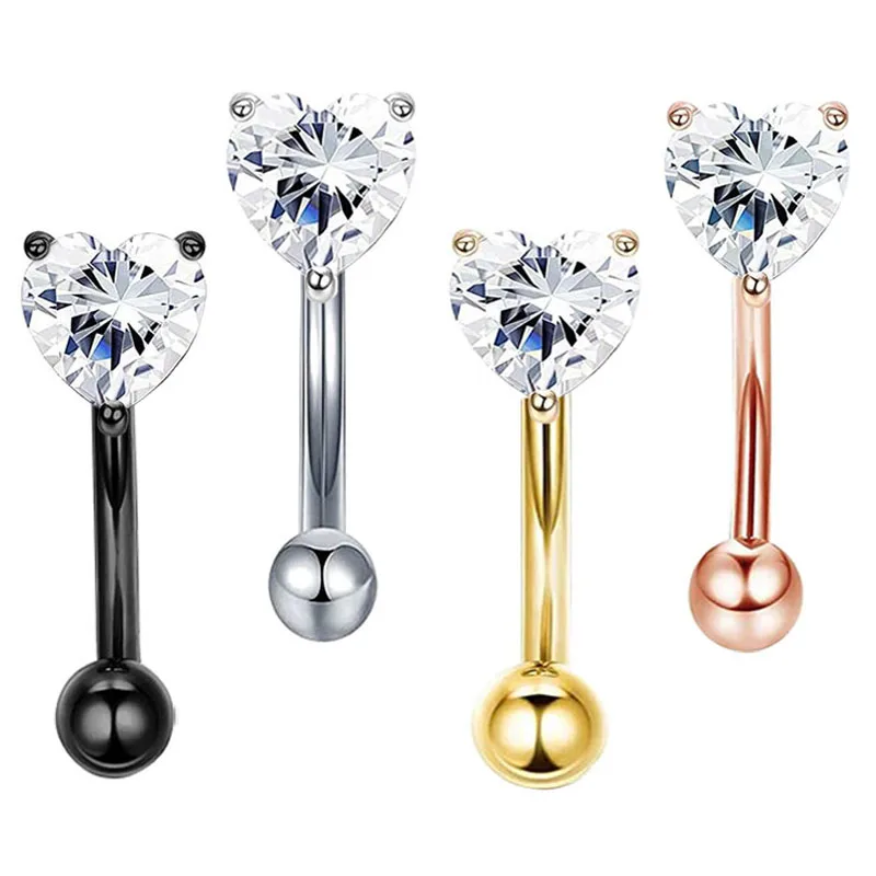 16G Rook Daith Earrings Eyebrow Ring Body Piercing Jewelry Belly Curved Barbell Eyebrow Ring Cartilage Tragus Earrings wholesale
16G Rook Daith Earrings Eyebrow Ring Body Piercing Jewelry Belly Curved Barbell Eyebrow Ring Cartilage Tragus Earrings wholesale