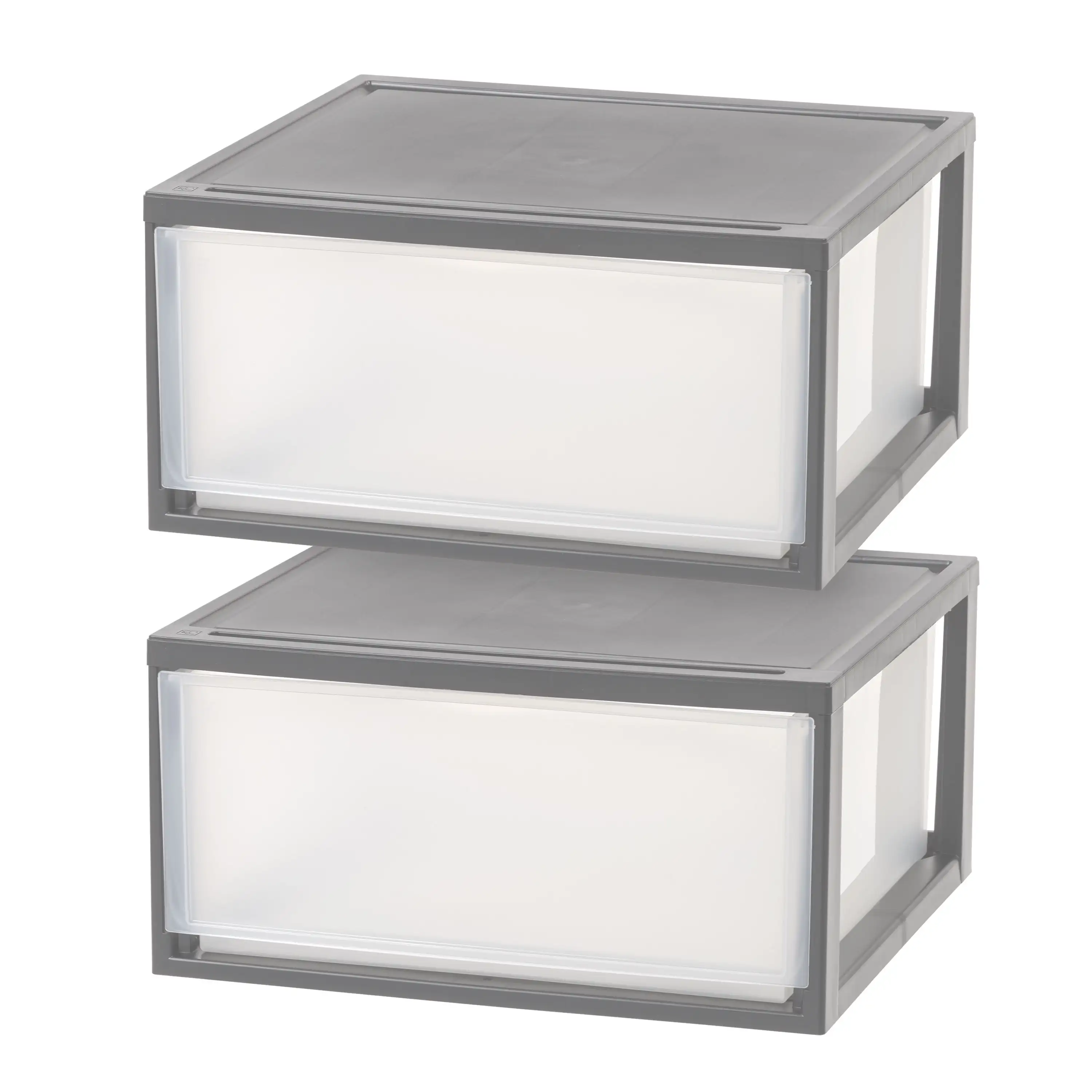 IRIS USA 47 Qt. (12 Гал.) Составной пластиковый ящик-органайзер для хранения, прозрачный/серый, набор из 2 шт.
IRIS USA 47 Qt. (12 Гал.) Составной пластиковый ящик-органайзер для хранения, прозрачный/серый, набор из 2 шт.
