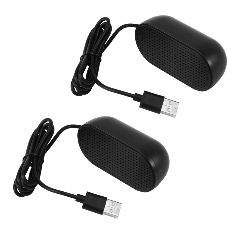 2X USB Speaker Portable Loudspeaker Powered Stereo Multimedia Speaker For Notebook Laptop PC(Black)
2X USB Speaker Portable Loudspeaker Powered Stereo Multimedia Speaker For Notebook Laptop PC(Black)