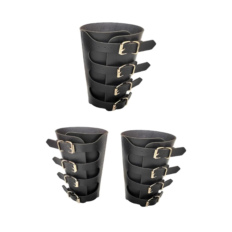 Medieval Punk Vintage Wrist Guard for Men Fashionable for Parties and Festivals Vintage PU Arm Protector Buckle up Cuff
Medieval Punk Vintage Wrist Guard for Men Fashionable for Parties and Festivals Vintage PU Arm Protector Buckle up Cuff