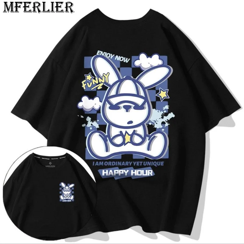summer men funny rabbit tshirt short sleeve cartoon plus size 8XL high street Graffiti chic hipster fashion tees letter tshirt
summer men funny rabbit tshirt short sleeve cartoon plus size 8XL high street Graffiti chic hipster fashion tees letter tshirt