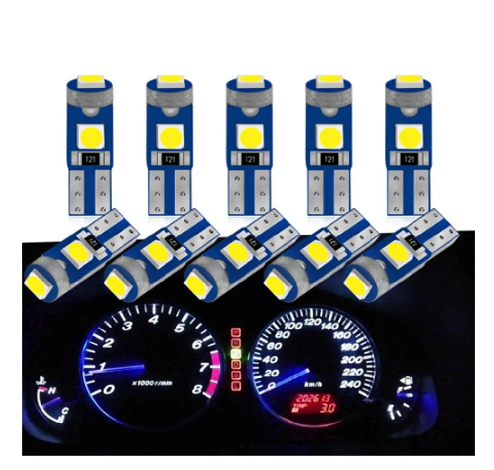 10Pcs T5 Led Bulb W3W W1.2W Led Canbus For Air conditioner button light Instrument LED Lights Dashboard Warning Indicator Button
10Pcs T5 Led Bulb W3W W1.2W Led Canbus For Air conditioner button light Instrument LED Lights Dashboard Warning Indicator Button