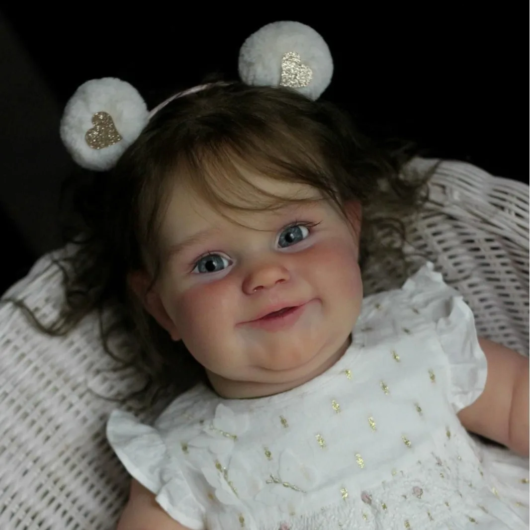 24 Inch Maddie Reborn 3D Painted Skin Bebe Reborn Doll By Artists With Rooted Hair Newborn Baby Kids Toys Gift
24 Inch Maddie Reborn 3D Painted Skin Bebe Reborn Doll By Artists With Rooted Hair Newborn Baby Kids Toys Gift