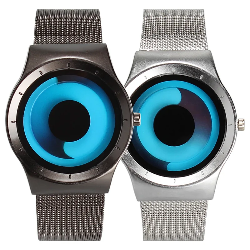 

New Concept Fashion Watch for Men Waterproof Starry Sky Swirl Element Dial Sports Mens Watches Business Quartz Wristwatch Clock