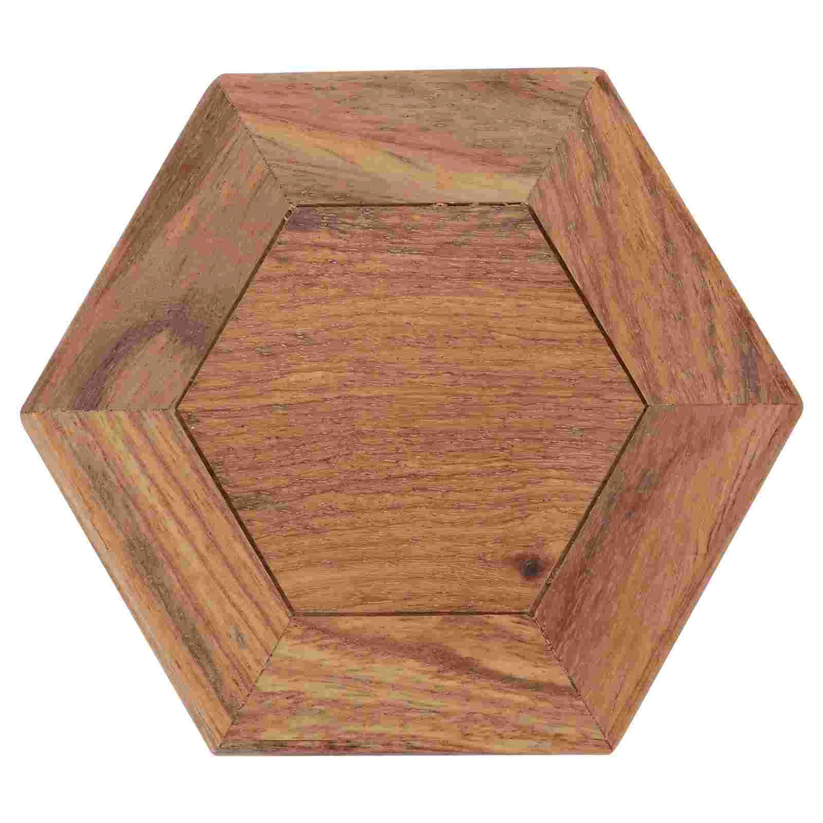Hexagonal Wooden Storage Base Decorative Flowerpot Base Potted Solid Wood Artware Holder Pedestal Garden Decoration
Hexagonal Wooden Storage Base Decorative Flowerpot Base Potted Solid Wood Artware Holder Pedestal Garden Decoration