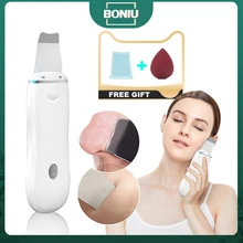 Ultrasonic Skin Scrubber Face Massager Cleaning Facial Cleaner Skin Peeling Blackhead Removal Pore Cleaner Face Scrubber
Ultrasonic Skin Scrubber Face Massager Cleaning Facial Cleaner Skin Peeling Blackhead Removal Pore Cleaner Face Scrubber