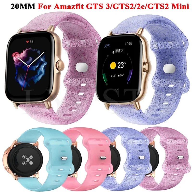 20mm Luminous Glow Silicone Watchband Straps For Huami Amazfit GTS2/2e/Mini Smart Watch Band Sport Bracelet Amazfit Bip/GTR 42mm
20mm Luminous Glow Silicone Watchband Straps For Huami Amazfit GTS2/2e/Mini Smart Watch Band Sport Bracelet Amazfit Bip/GTR 42mm