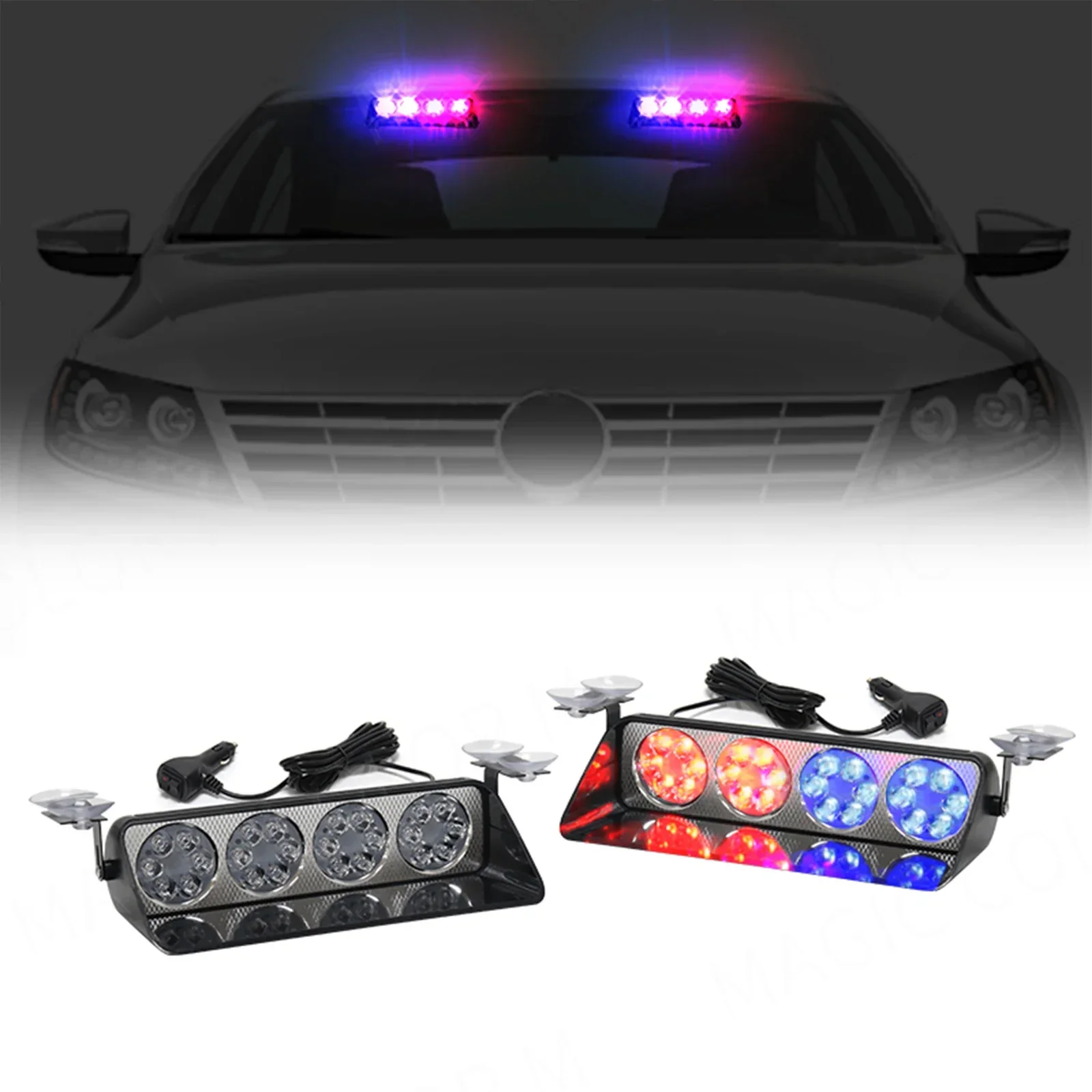 1PCS Car Strobe Warning Light Flashing Lights Lamp 4 LED Auto Emergency Flasher For Vehicle Truck Motorcycle Fog Red Blue 12v
1PCS Car Strobe Warning Light Flashing Lights Lamp 4 LED Auto Emergency Flasher For Vehicle Truck Motorcycle Fog Red Blue 12v