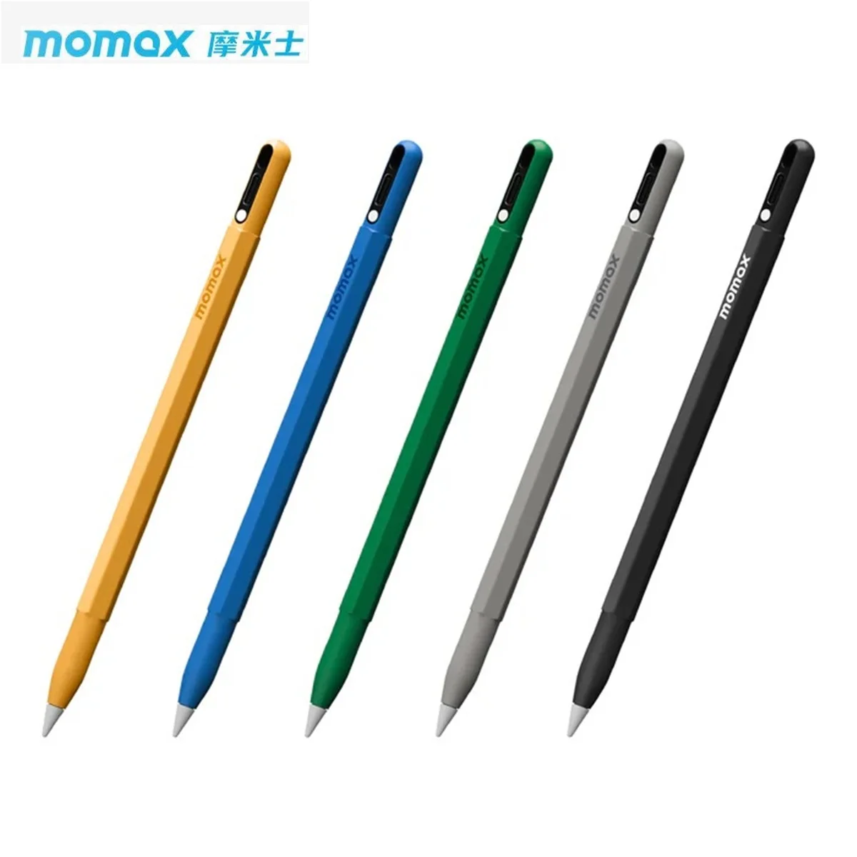 

Momax Mag Link Pop Magnetic Active Stylus Pen Ipad Pencil High Sensitivity Smart Pen With Palm Rejection Anti Rolling Fine Tip