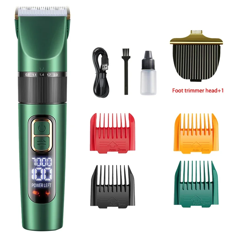 Professional portable electric low noise pet grooming kit cat and dog hair shaving machine clean trimmer 
Professional portable electric low noise pet grooming kit cat and dog hair shaving machine clean trimmer