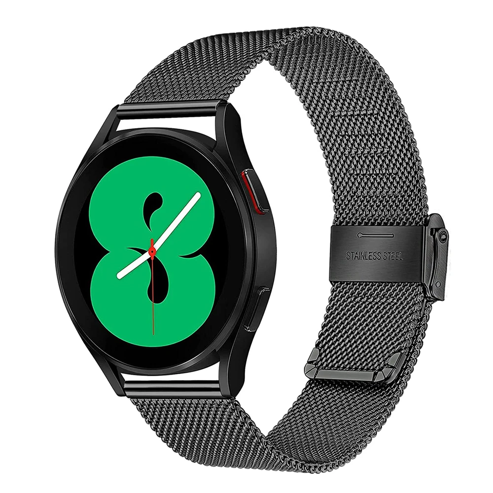 Ремешок сетчатый для Samsung Galaxy Watch 4 Classic, металлический браслет для Galaxy Watch 4 44 мм 40 мм, 46 мм 42 мм 20 мм 22 мм
Ремешок сетчатый для Samsung Galaxy Watch 4 Classic, металлический браслет для Galaxy Watch 4 44 мм 40 мм, 46 мм 42 мм 20 мм 22 мм