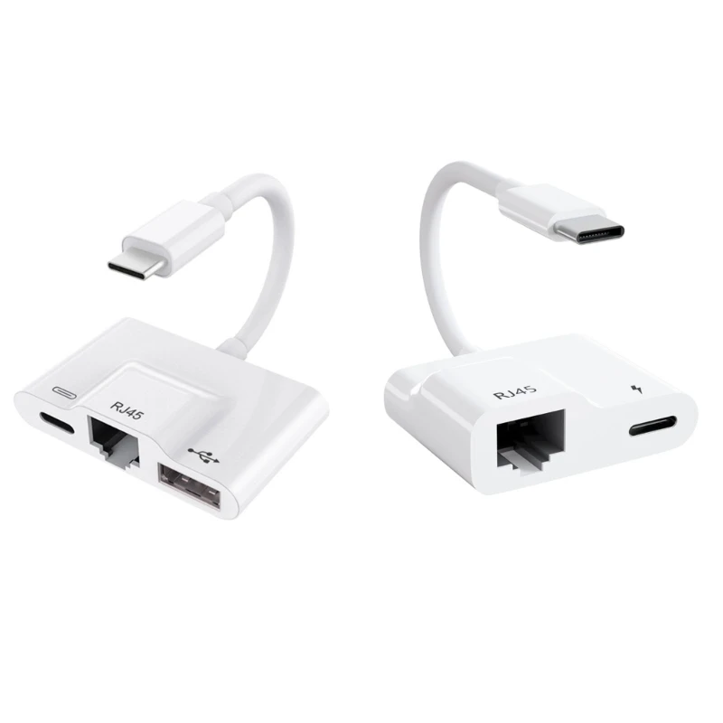 Адаптер USBC-Ethernet, адаптер USBC-RJ45 OTG для адаптера Thunderbolt Ethernet 60 Вт, порт зарядного устройства 100 Мбит/с Ethernet
Адаптер USBC-Ethernet, адаптер USBC-RJ45 OTG для адаптера Thunderbolt Ethernet 60 Вт, порт зарядного устройства 100 Мбит/с Ethernet