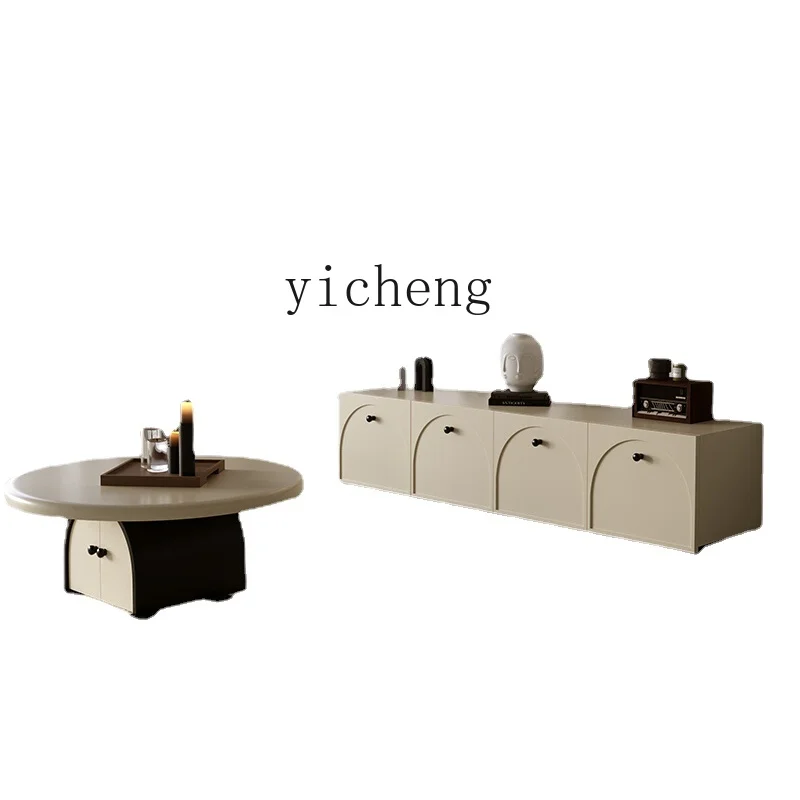 Zf My Live Stories TV Cabinet and Tea Table Combination Cream Style Living Room Small Apartment Floor Cabinet
Zf My Live Stories TV Cabinet and Tea Table Combination Cream Style Living Room Small Apartment Floor Cabinet