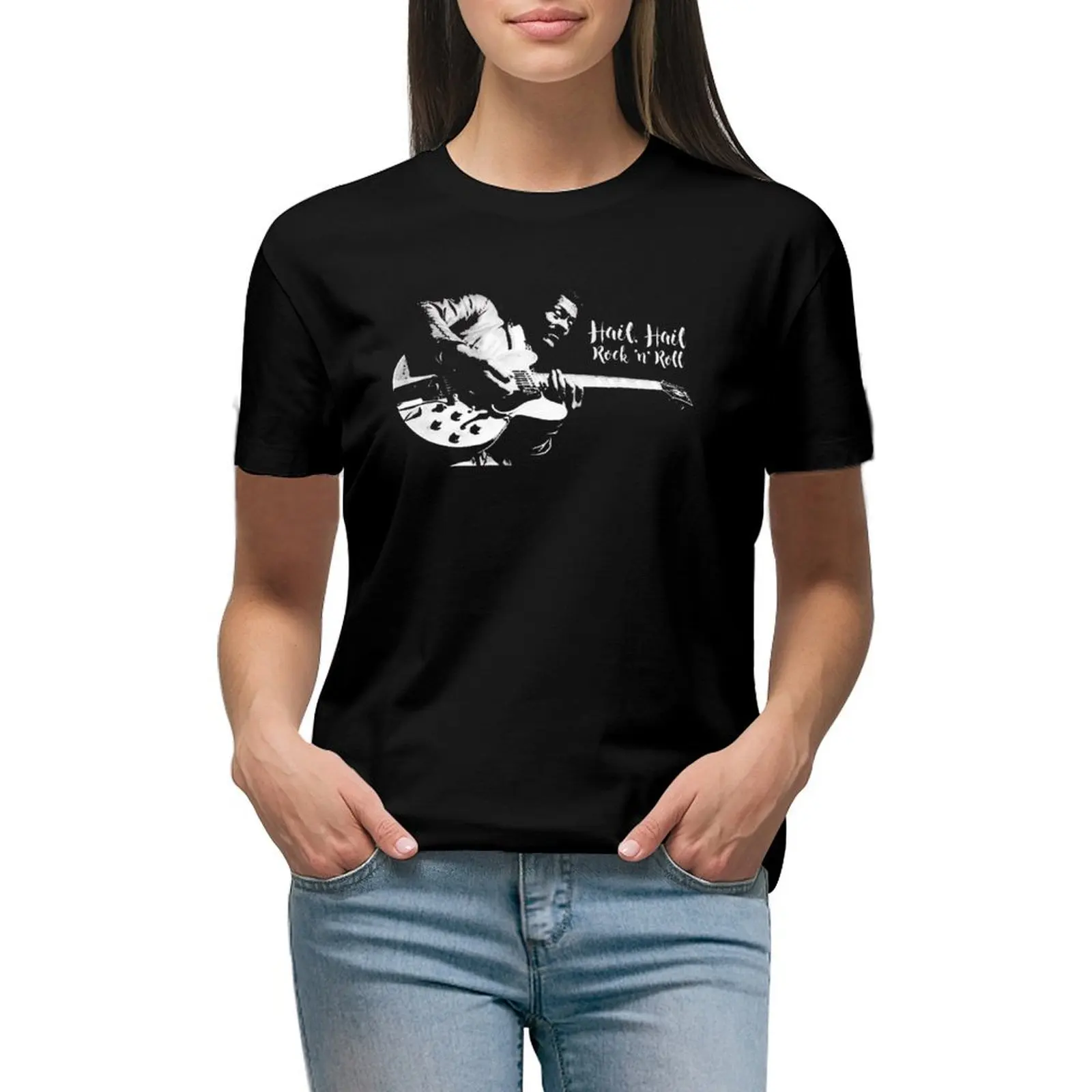 H-ail, H-ail Chuck Berry Essential T-shirt summer clothes oversized plus size tops t shirt Women
H-ail, H-ail Chuck Berry Essential T-shirt summer clothes oversized plus size tops t shirt Women