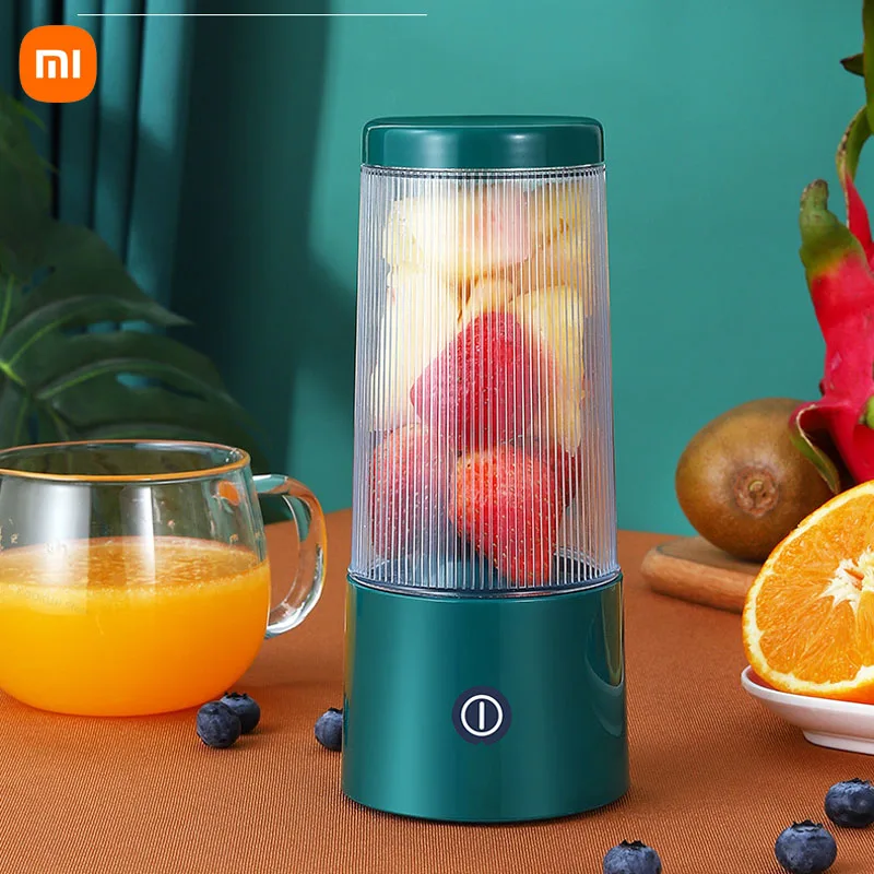 Xiaomi Home Portable Electric Blender Mini Fruit Juice Mixer USB Electric Juicer Cup Fruit Smoothie Milk Shake Small Blender
Xiaomi Home Portable Electric Blender Mini Fruit Juice Mixer USB Electric Juicer Cup Fruit Smoothie Milk Shake Small Blender