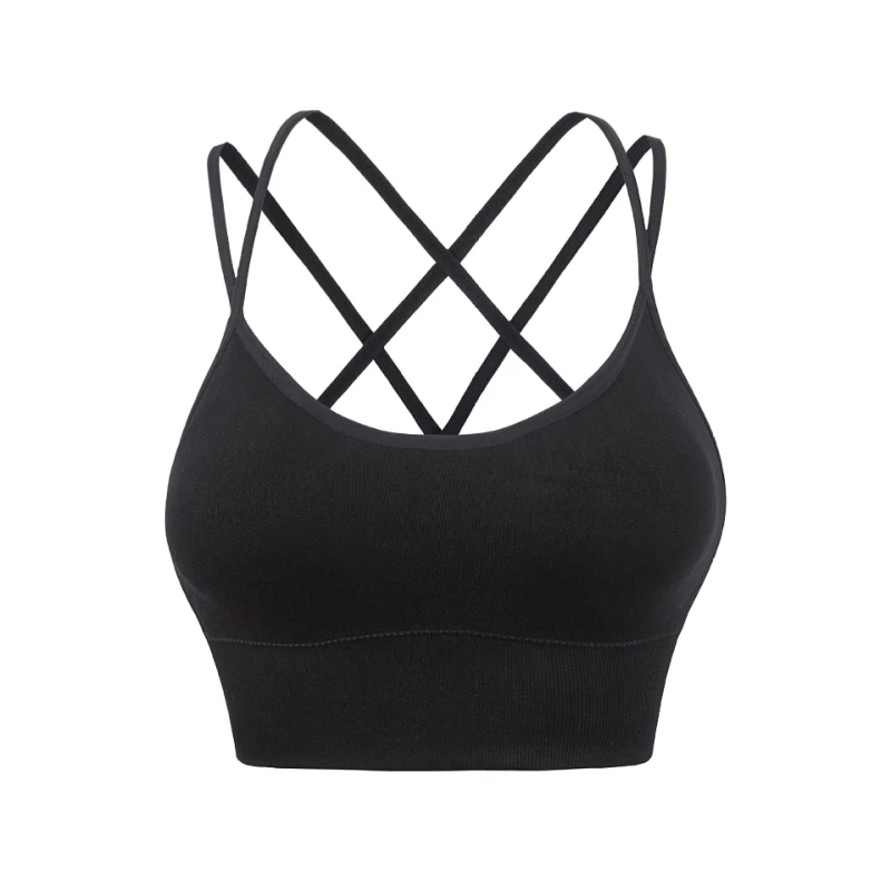 Thin Strap Crossing Beauty Back Yoga Sports Bra Quick-Drying Shockproof Running Workout Exercise Underwear Large Size Tops 
Thin Strap Crossing Beauty Back Yoga Sports Bra Quick-Drying Shockproof Running Workout Exercise Underwear Large Size Tops