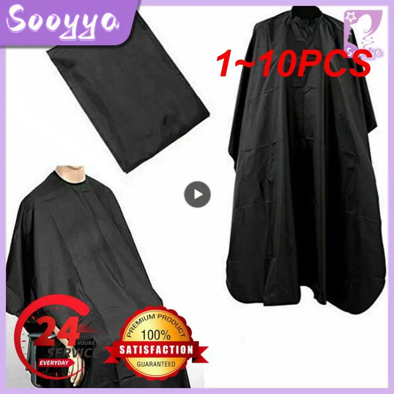 

1~10PCS Hot Adult Salon Hairdressing Cape Barber Hairdressing Unisex Gown Cape Hairdressing Barbers Cape Gown Cover Cloth