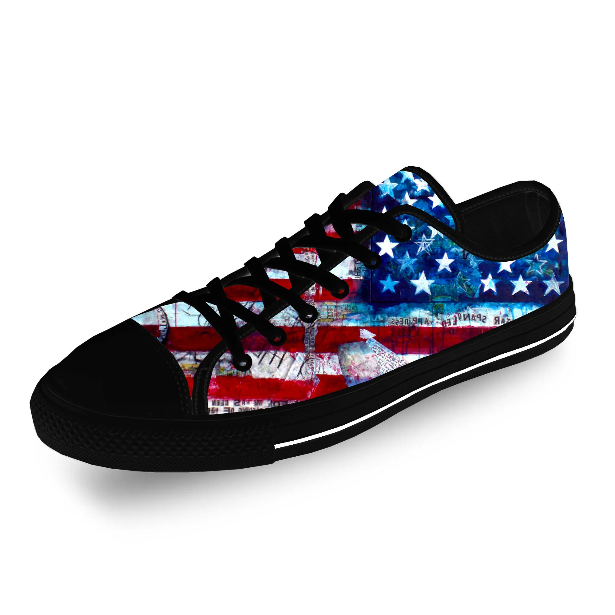 USA American Flag Stars Patriotic Lightweight Cloth 3D Print Fashion Low Top Canvas Shoes Men Women Casual Breathable Sneakers
USA American Flag Stars Patriotic Lightweight Cloth 3D Print Fashion Low Top Canvas Shoes Men Women Casual Breathable Sneakers