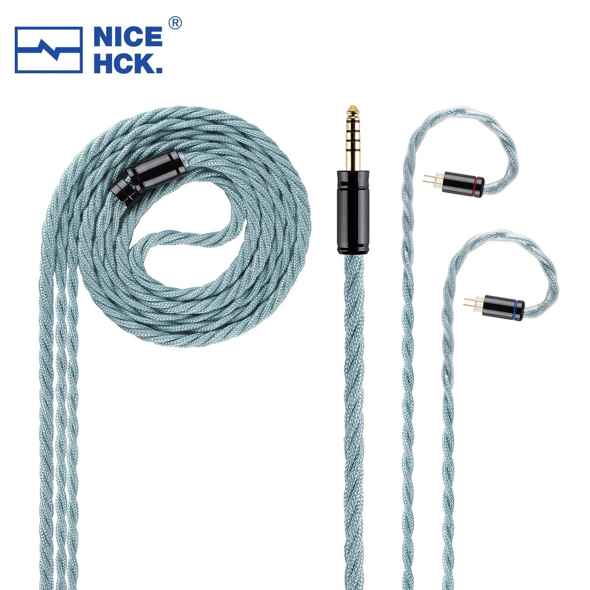 NiceHCK SilkCyan Silver Plated Annealing Copper+Tricolor Copper Upgrade Cable Earphone Wire 0.78 2Pin for Cadenza4 Himalaya IEM
NiceHCK SilkCyan Silver Plated Annealing Copper+Tricolor Copper Upgrade Cable Earphone Wire 0.78 2Pin for Cadenza4 Himalaya IEM