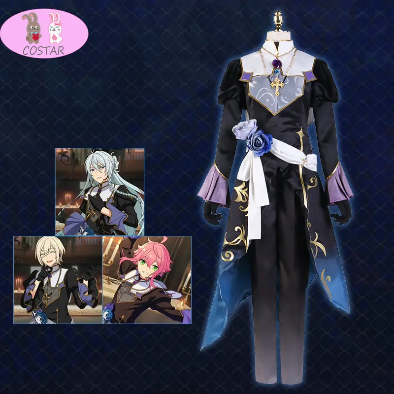 Ensemble Stars Fine Ghost Halloween Tenshouin Eichi/Hibiki Wataru /Fushimi Yuzuru/Himemiya Tori Cosplay Costume Outfits 
Ensemble Stars Fine Ghost Halloween Tenshouin Eichi/Hibiki Wataru /Fushimi Yuzuru/Himemiya Tori Cosplay Costume Outfits
