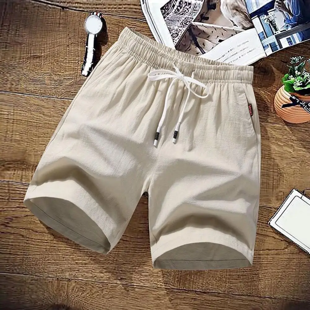 Men Solid Color Shorts Men's Knee Length Drawstring Shorts with Elastic Waist Pockets for Casual Sports Beach Activities in Plus
Men Solid Color Shorts Men's Knee Length Drawstring Shorts with Elastic Waist Pockets for Casual Sports Beach Activities in Plus
