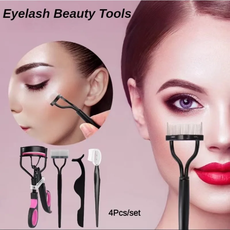 4Pcs Eyelash Separator Metal Teeth Eye Lash Curler Beauty Makeup Stainless Eyelashs Brush Comb Mascara Curl Make Up Tool
4Pcs Eyelash Separator Metal Teeth Eye Lash Curler Beauty Makeup Stainless Eyelashs Brush Comb Mascara Curl Make Up Tool