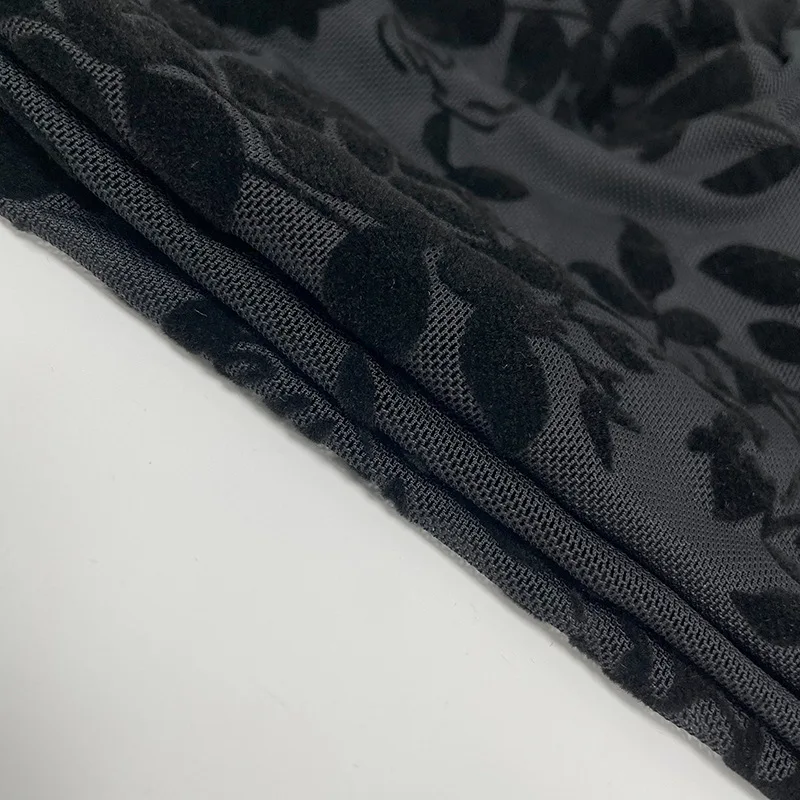Sexy Lace Long Sleeve T-shirt V-neck Floral Print Mesh See Through Crop Top Autumn Fashion Flare Sleeve Slim Base Layer Shirt Sexy Lace Long Sleeve T-shirt V-neck Floral Print Mesh See Through Crop Top Autumn Fashion Flare Sleeve Slim Base Layer Shirt