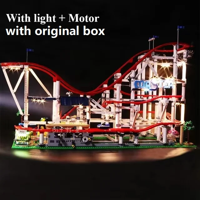 LED lighting kit for Motor Fairground Big Roller Coaster Building Blocks Bricks Toys Kids Christmas Gift 18003 15039
LED lighting kit for Motor Fairground Big Roller Coaster Building Blocks Bricks Toys Kids Christmas Gift 18003 15039