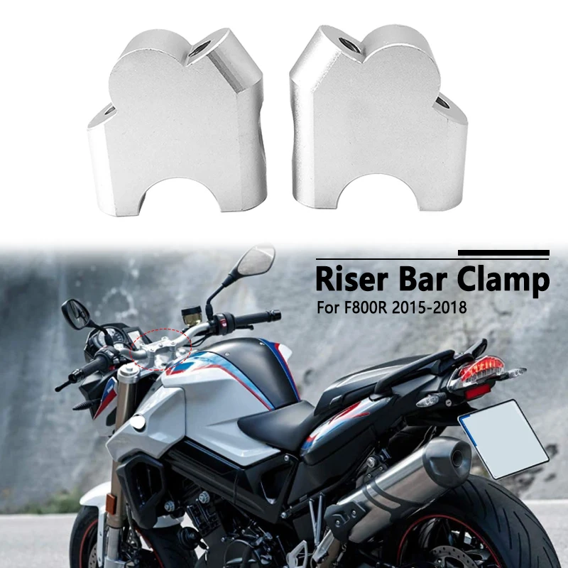 Aluminum Handlebar Heightening Riser Bar Clamp Mount For BMW F800R F800 R F 800R 2015-2018 2016 2017 Motorcycle Accessories
Aluminum Handlebar Heightening Riser Bar Clamp Mount For BMW F800R F800 R F 800R 2015-2018 2016 2017 Motorcycle Accessories