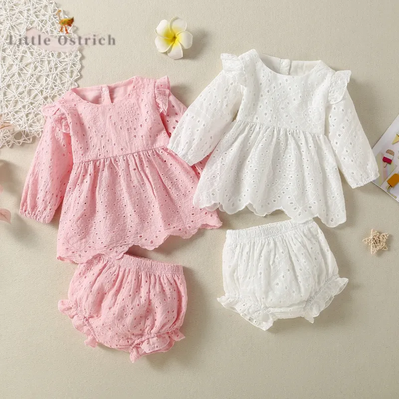 Newborn Baby Girl Cotton Clothes Set Shirt+Short Summer Child Solid Color Clothing Suit Long Sleeve Pullover Baby Clothes 9M-2Y
Newborn Baby Girl Cotton Clothes Set Shirt+Short Summer Child Solid Color Clothing Suit Long Sleeve Pullover Baby Clothes 9M-2Y